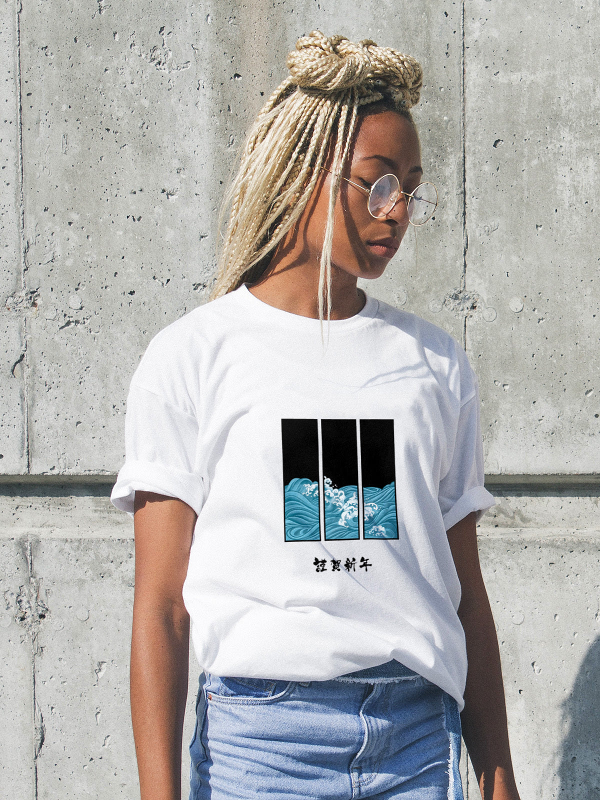 "Silent Storm" – Japanese Wave Tee