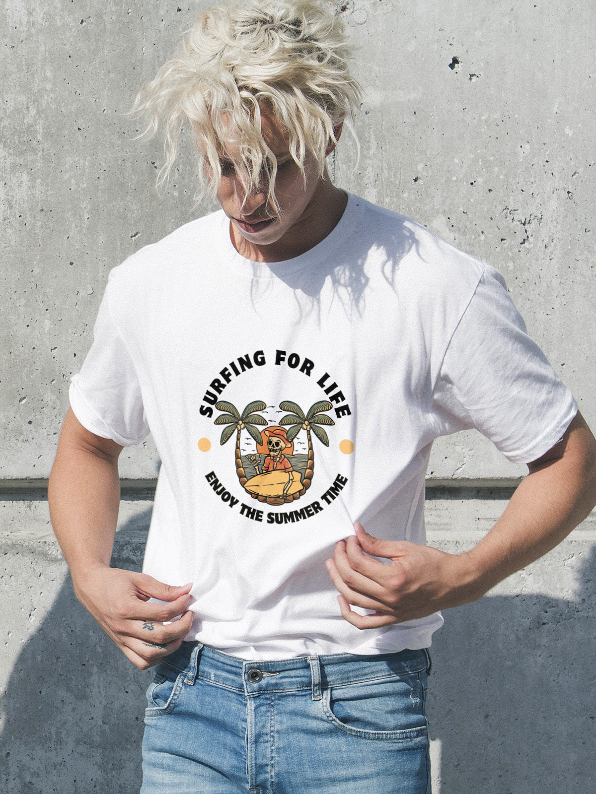 “Born to Surf” Tee