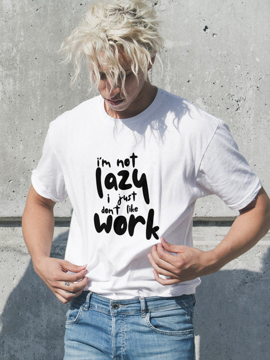 “Not Lazy, Just Low Power Mode” Tee