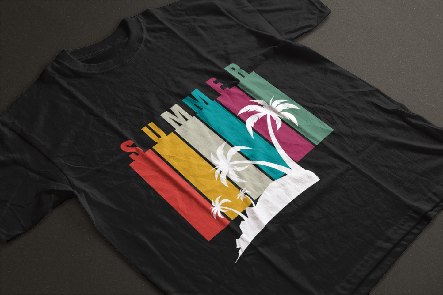 Golden Hour Tee – Tropical Sunset Drop