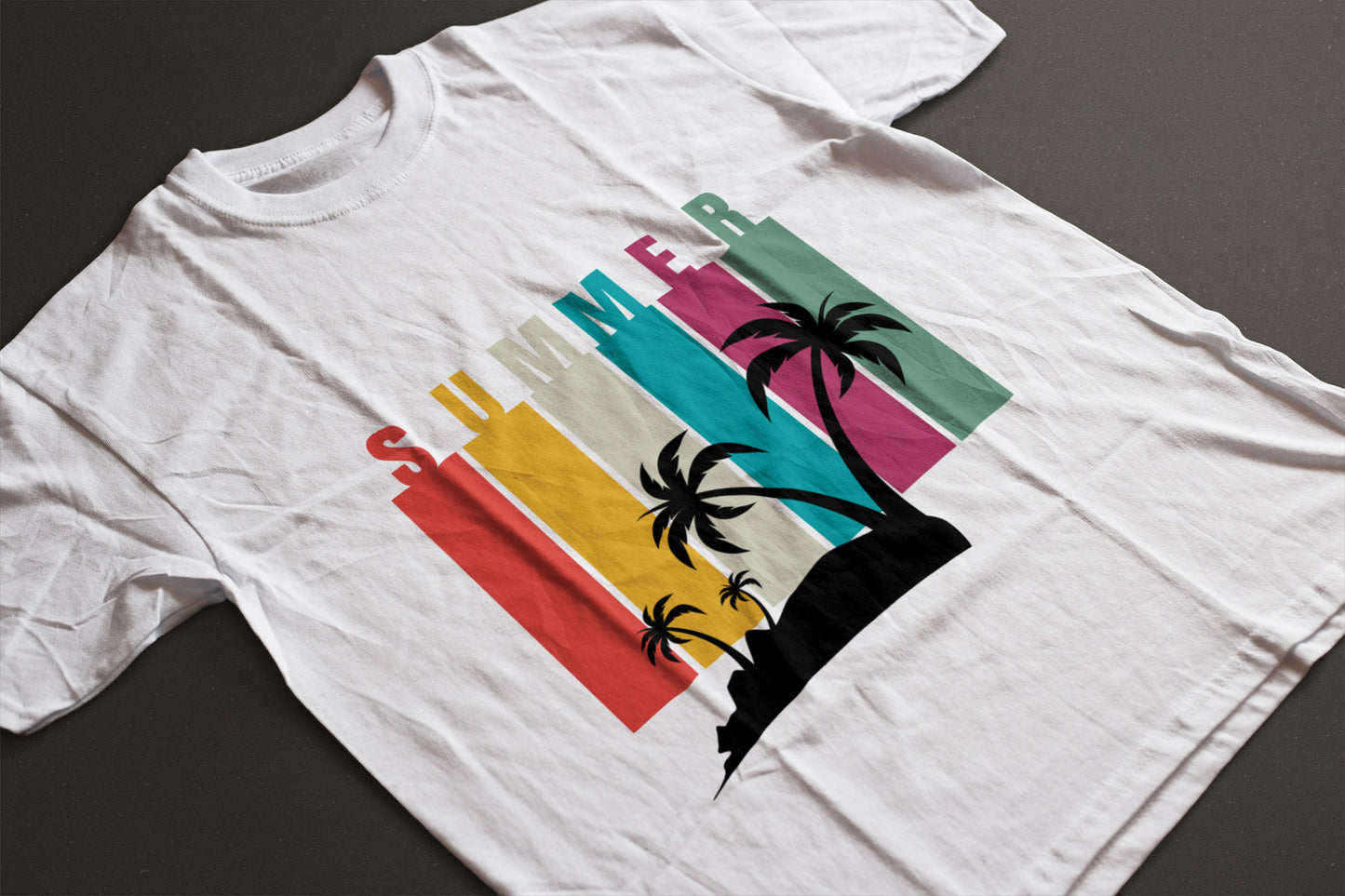 Golden Hour Tee – Tropical Sunset Drop