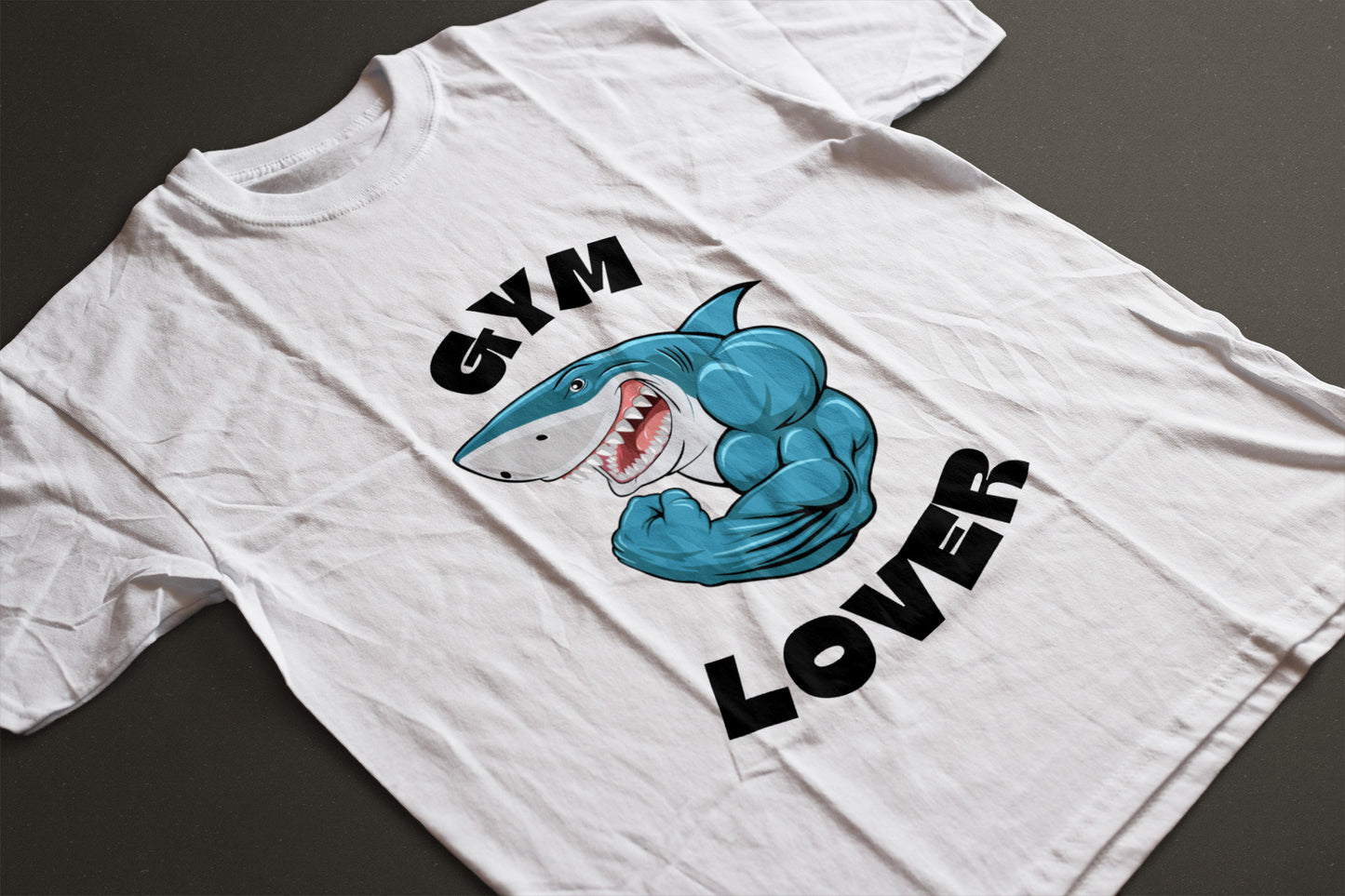 "Shark Mode On" – Gym Beast Tee