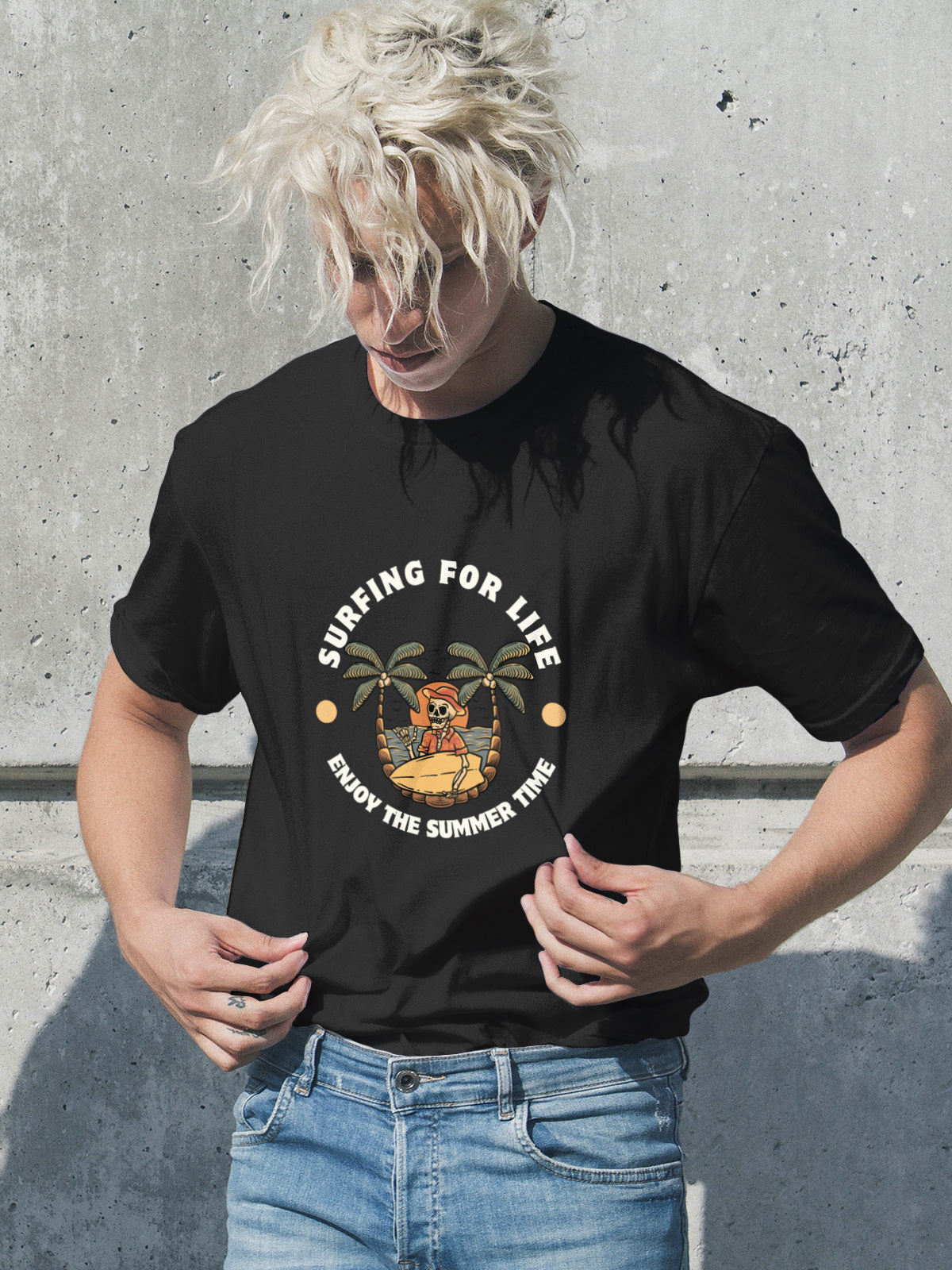 “Born to Surf” Tee