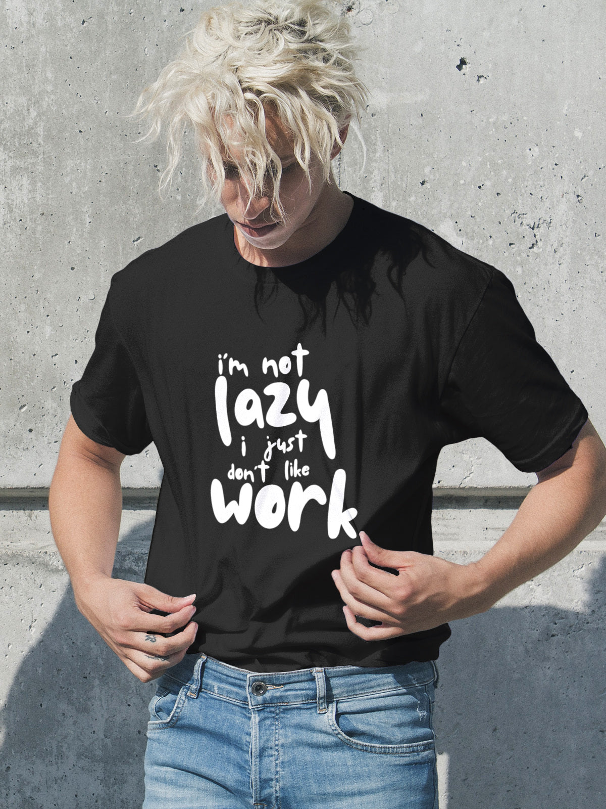 “Not Lazy, Just Low Power Mode” Tee