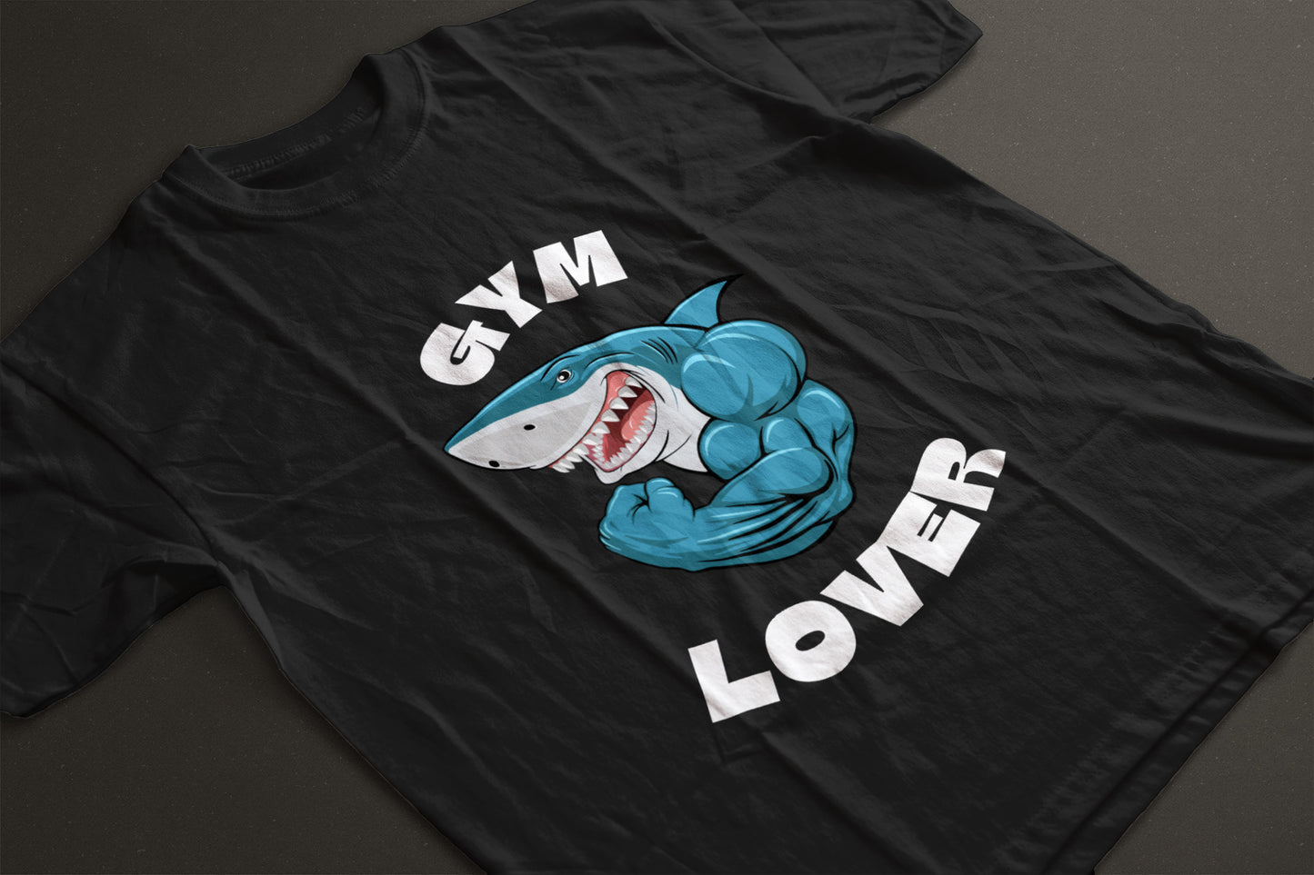 "Shark Mode On" – Gym Beast Tee